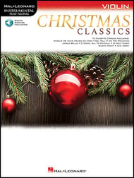 Christmas Classics Violin Book with Online Audio Access cover